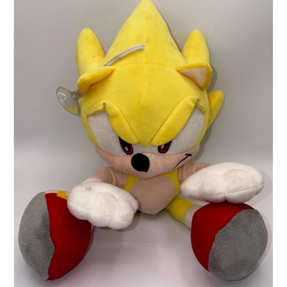 Sonic The Hedgehog Super Sonic 12" Plush By Great Eastern Entertainment Sega